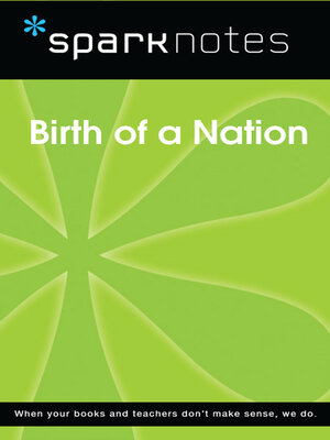 cover image of Birth of a Nation (SparkNotes Film Guide)